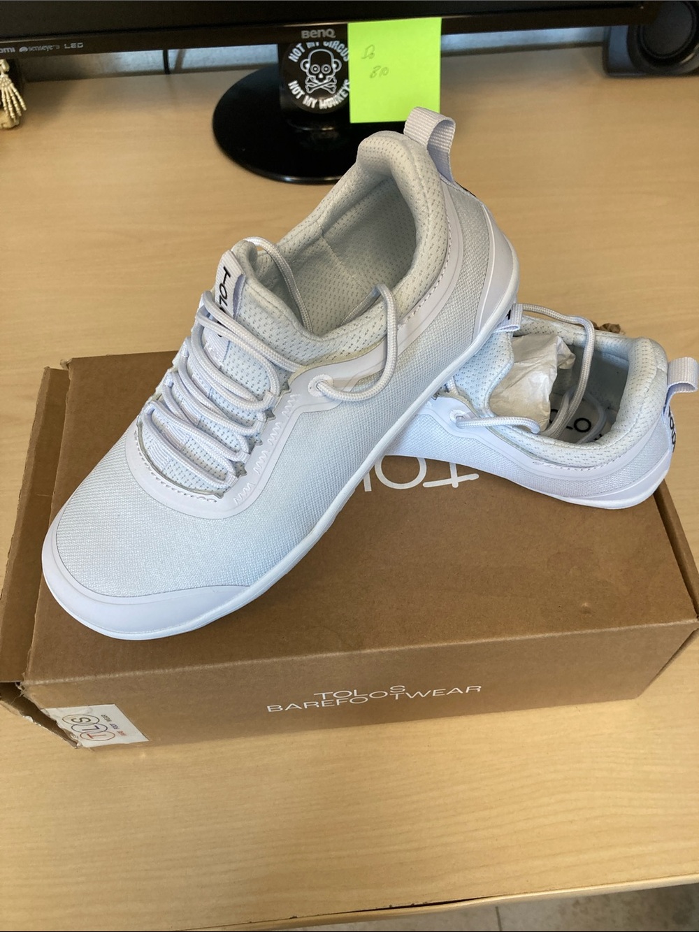 Lightweight White Barefoot Trainer